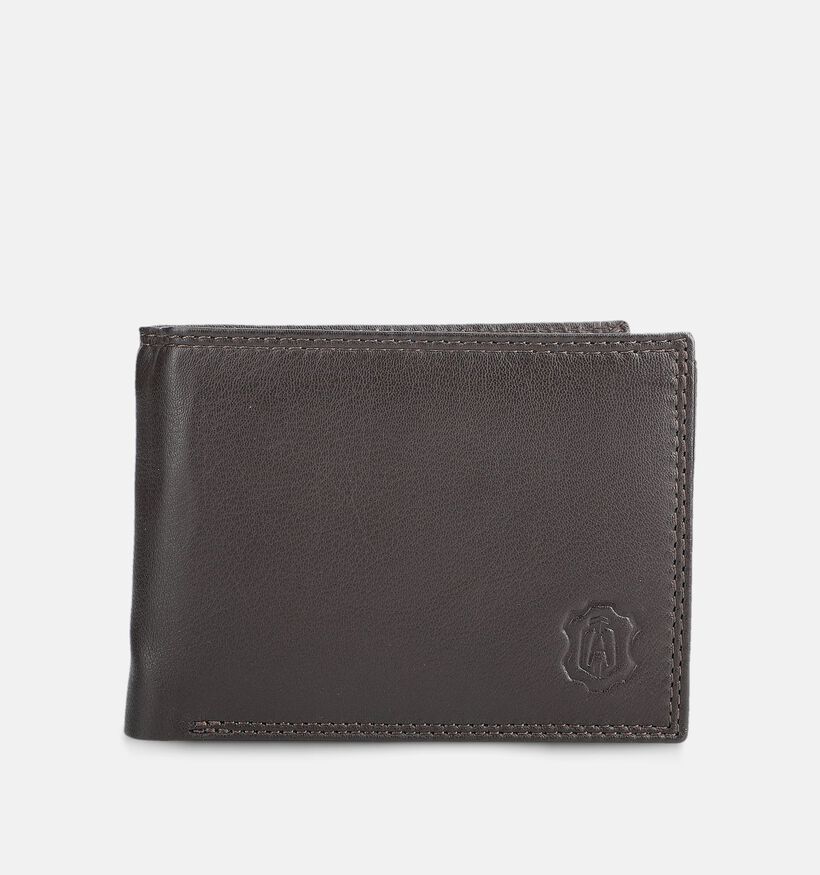 Cloverfield Portefeuille en Brun fonc&eacute; pour hommes (381779)