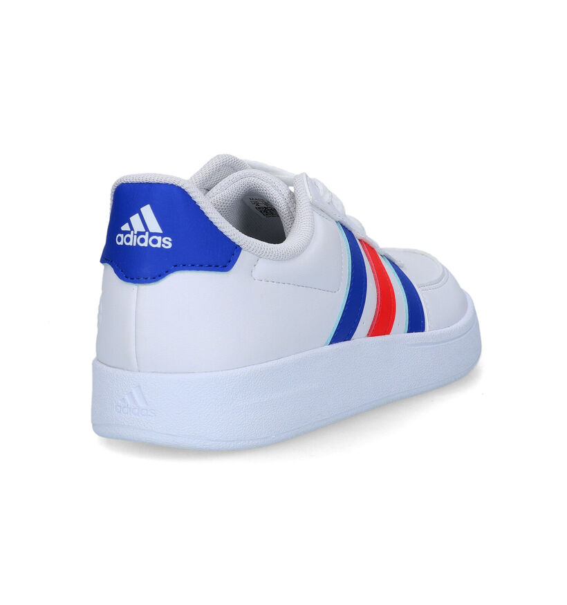 adidas Breaknet Baskets en Blanc pour filles, garçons (318945) - pour semelles orthopédiques