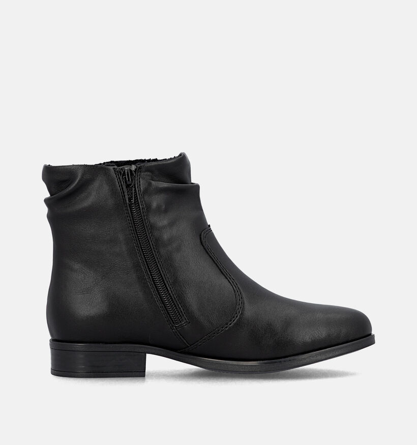 Rieker Antistress Bottines motardes en Noir pour femmes (379971) - pour semelles orthop&eacute;diques