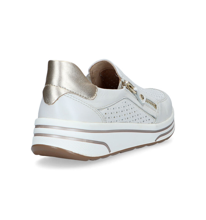 Ara Sapporo 2.0 Chaussures sans lacets en Blanc pour femmes (321901) - pour semelles orthopédiques