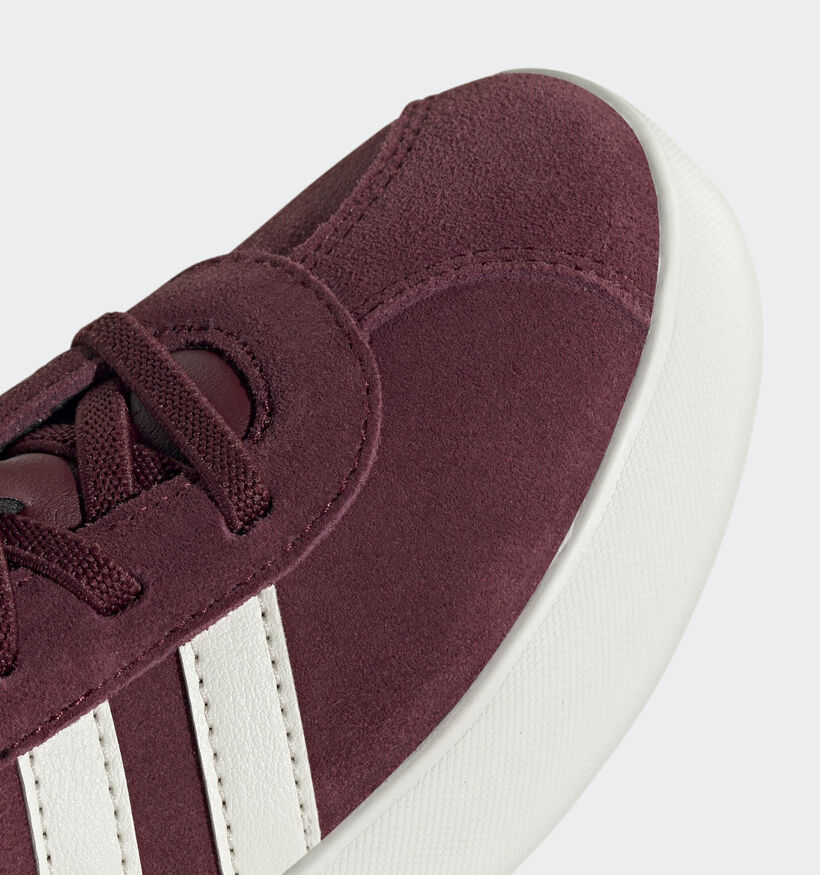 adidas Court 3.0 Bordeaux Sneakers voor meisjes (348981)
