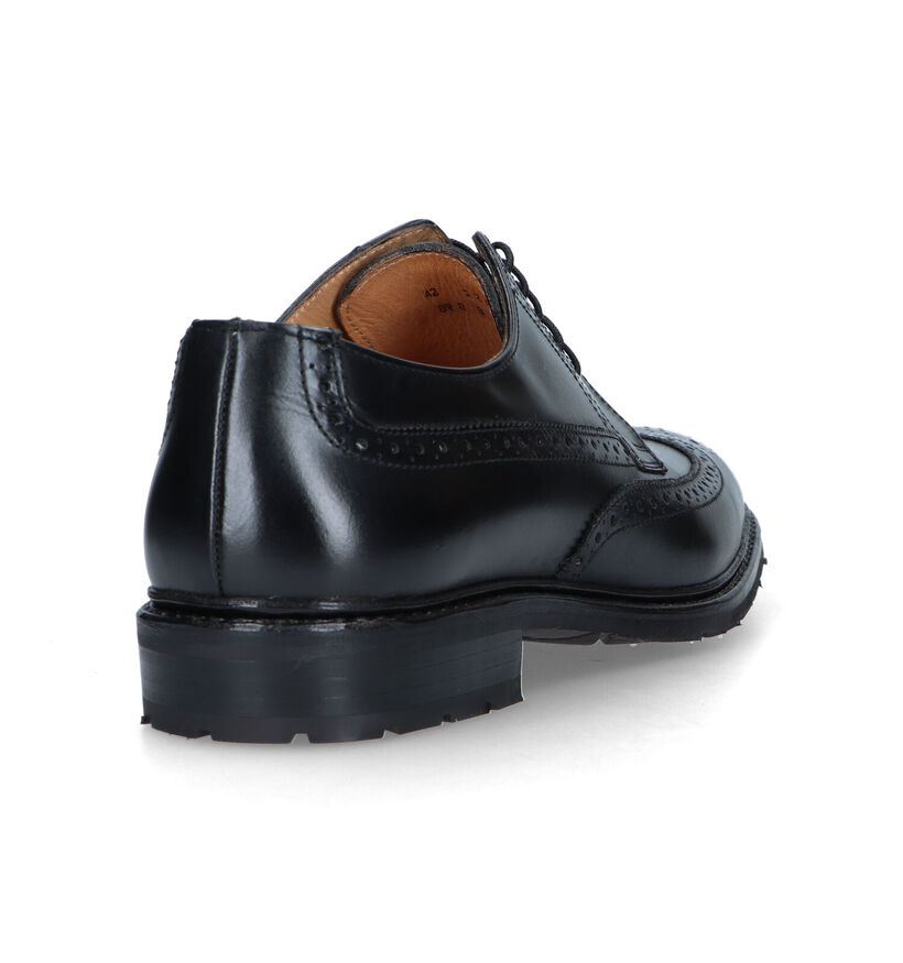 Ambiorix Grayson Chaussures à lacets en Noir pour hommes (327703) - pour semelles orthopédiques