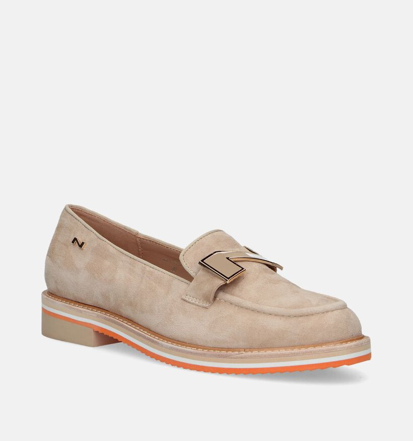 Nathan-Baume Chaussures à enfiler en Beige pour femmes (340410)