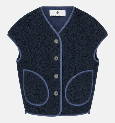 Laurent David Vesten Wit/Bruin/Blauw