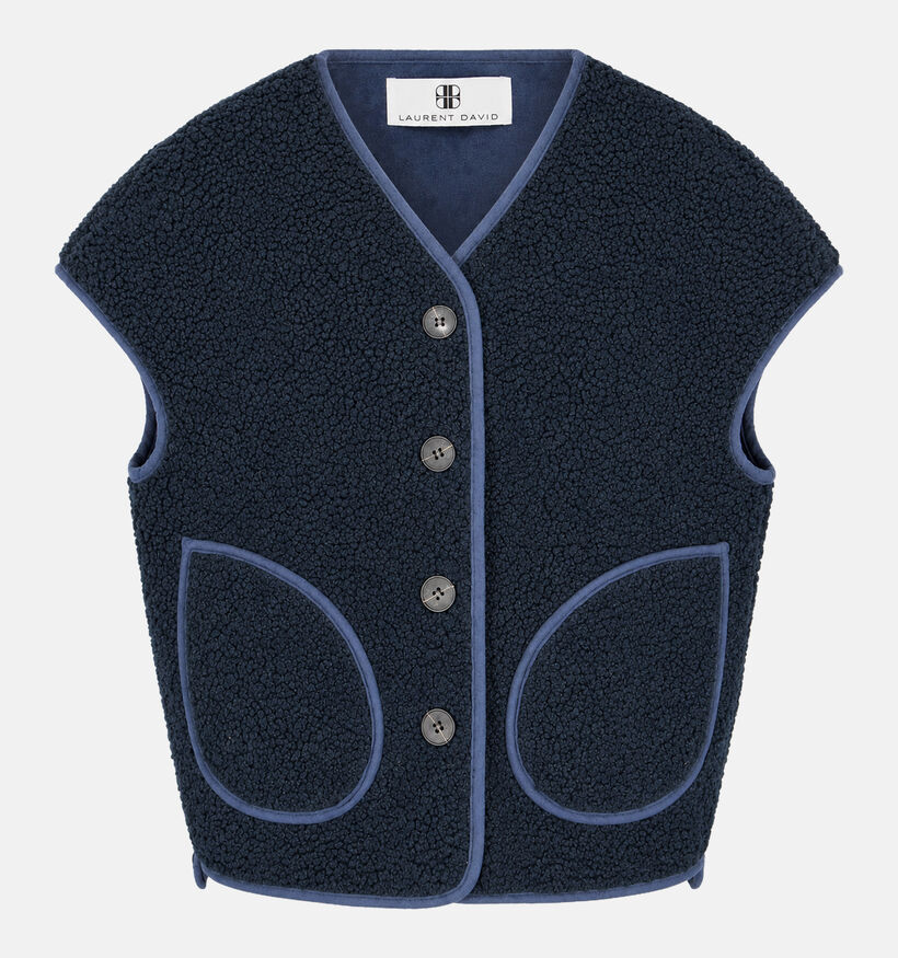 Laurent David Donkerblauwe Bodywarmer voor dames (382012)