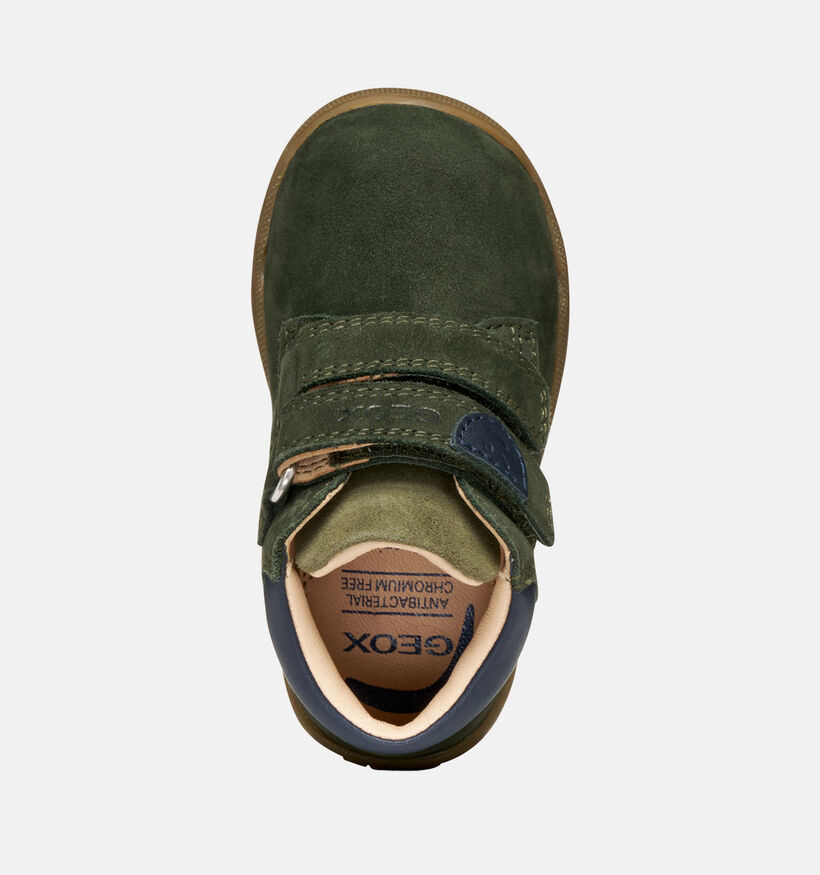 Geox Macchia Bruine Velcroschoenen Geox Macchia Groene Velcroschoenen voor jongens (360350) - geschikt voor steunzolen