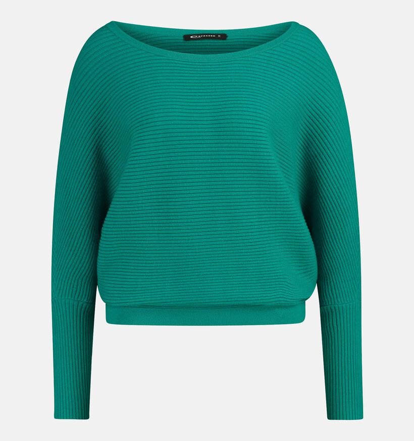 Expresso Groene Trui Ribbed voor dames (356852)
