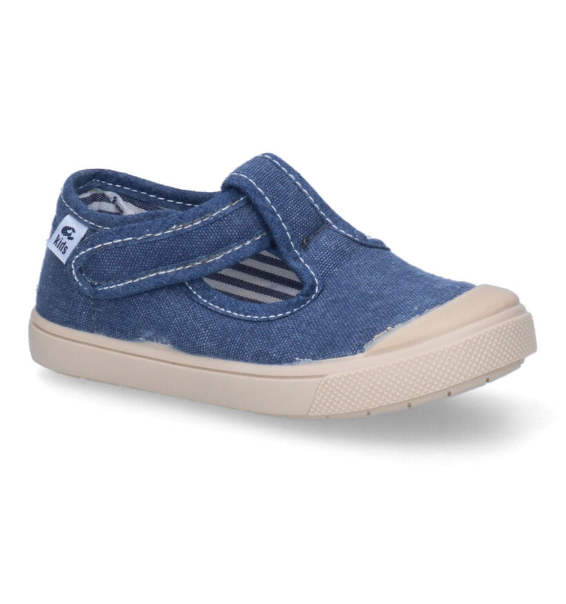 Ani Pepito Chaussures à velcro en Bleu pour garçons (312290)