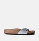 Birkenstock Madrid Nu-pieds en Argent pour femmes (350901)