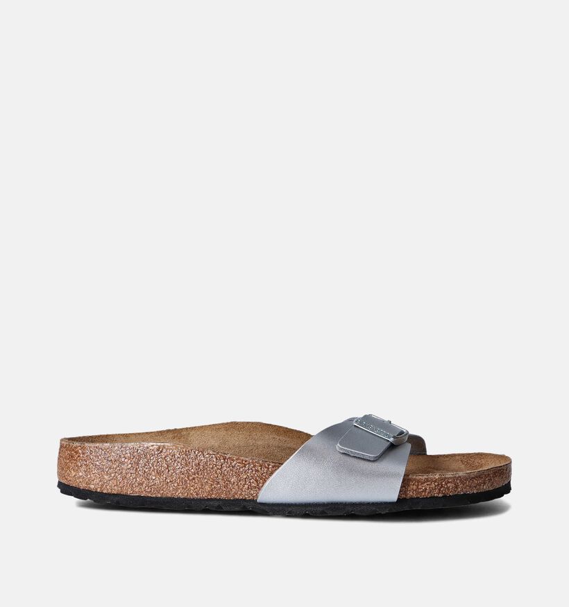 Birkenstock Madrid Nu-pieds en Argent pour femmes (350901)