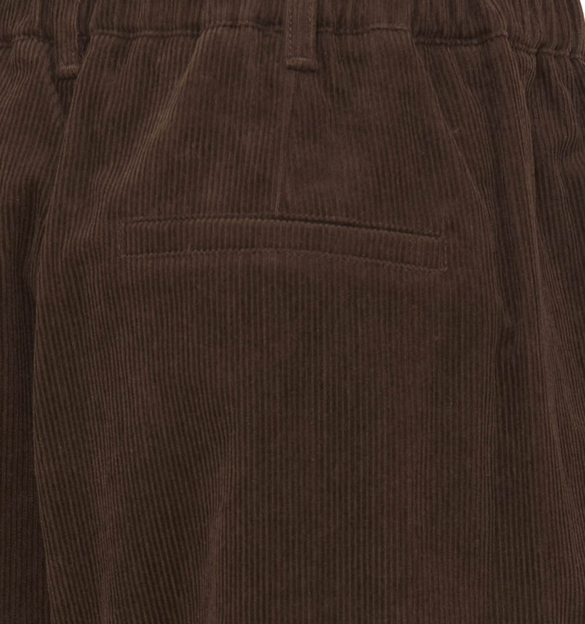 Fransa Calana Donkerbruine Broek voor dames (379930)