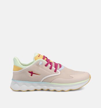 Tamaris Sneakers Beige/Blauw/Groen