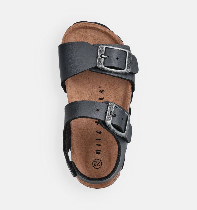 Milo & Mila Sandales en Gris pour filles, gar&ccedil;ons (373062)