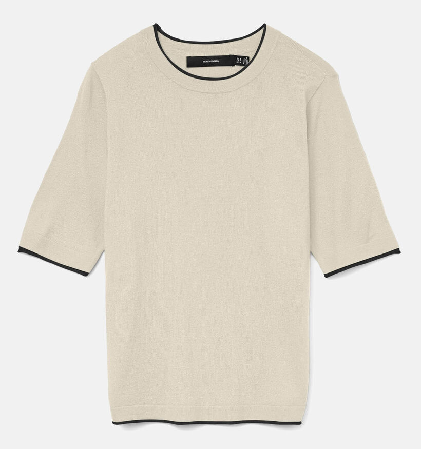 Vero Moda Breeze T-shirt en Beige pour femmes (361242)