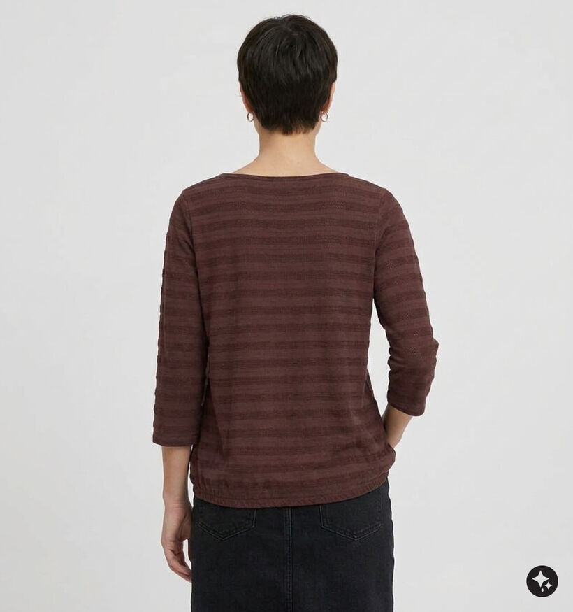 Fransa Frejla Bordeaux T-shirt voor dames (377911)