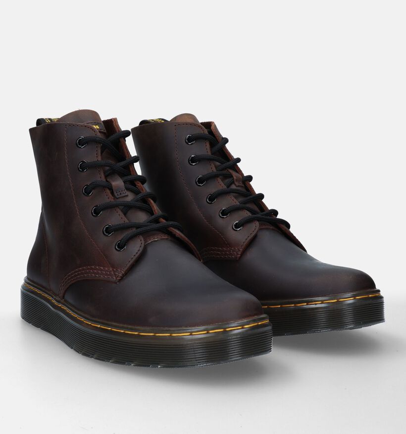 Dr. Martens Thurston Chukka Bottines en Noir pour hommes (352002) - pour semelles orthopédiques