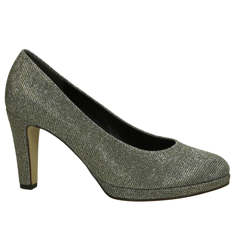 Gabor Soft & Smart Taupe Pumps in stof (297411)