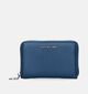Laurent David Nos 001 Porte-monnaie zippé en Bleu pour femmes (351293)