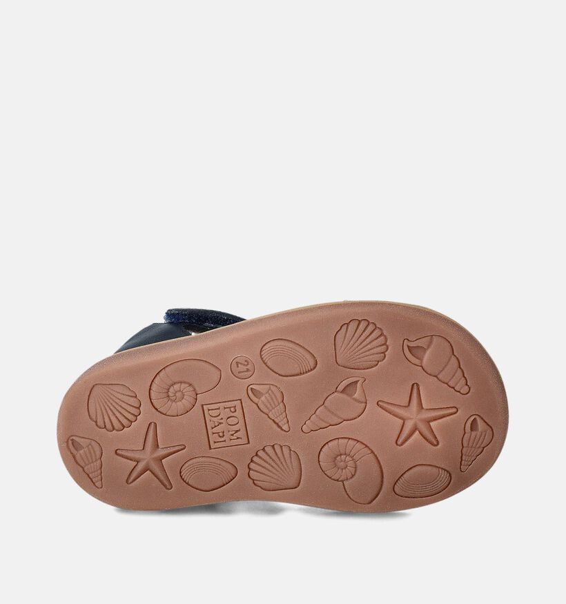 Pom d'Api Poppy Easy Donkerblauwe Sandalen voor jongens (354615)