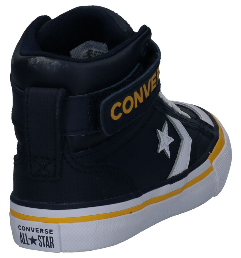 Converse Pro Blaze Strap HI Baskets en Cognac en cuir (299951)