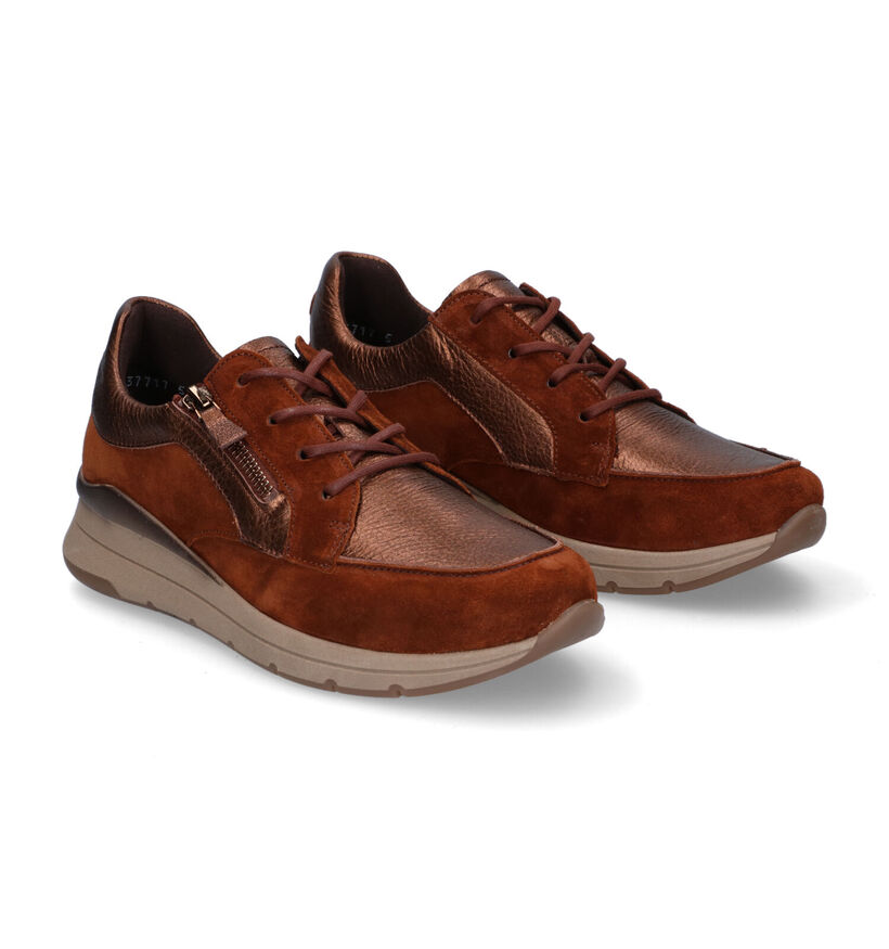 Ara High Soft Cognac Veterschoenen voor dames (298943)