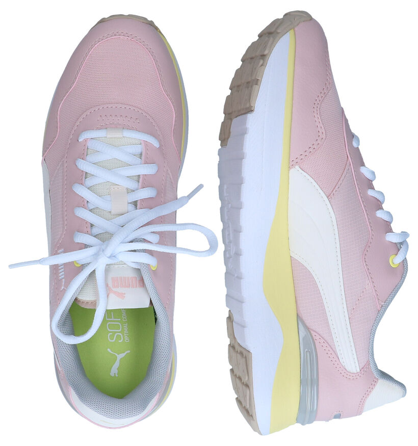 Puma R78 Voyage Baskets en Rose pour femmes (318666)