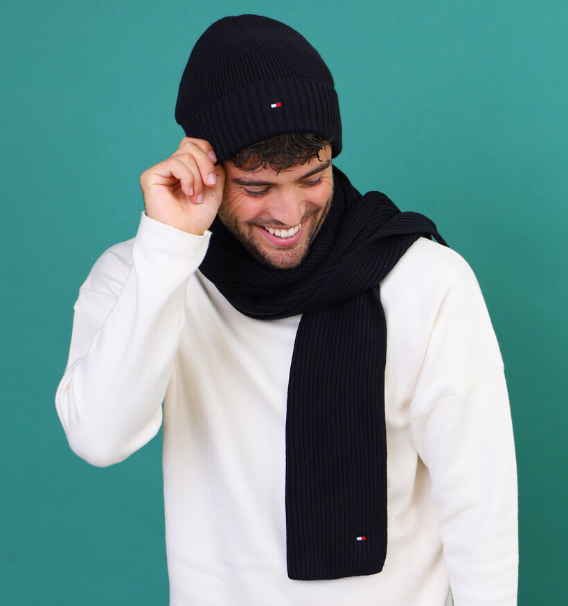 Tommy Hilfiger Écharpe et Bonnet en Noir pour hommes (296982)