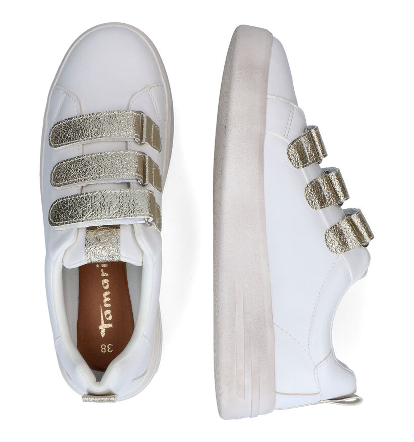 Tamaris Witte Sneakers in kunstleer (306376)