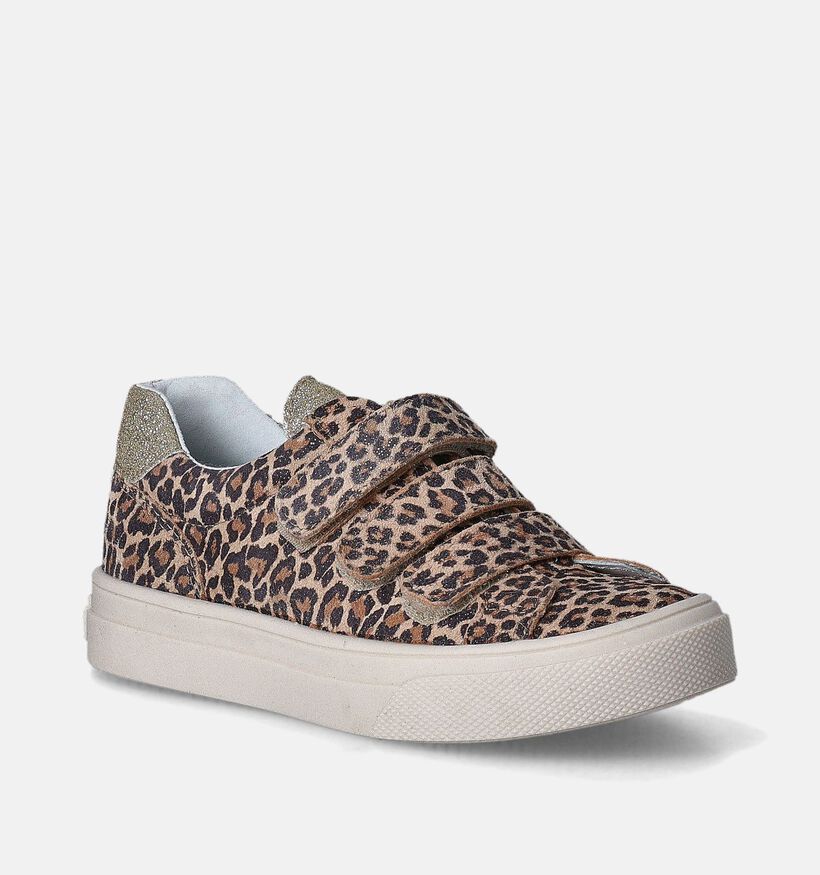 Bopy Simbadorf Bruine Velcroschoenen voor meisjes (355460)