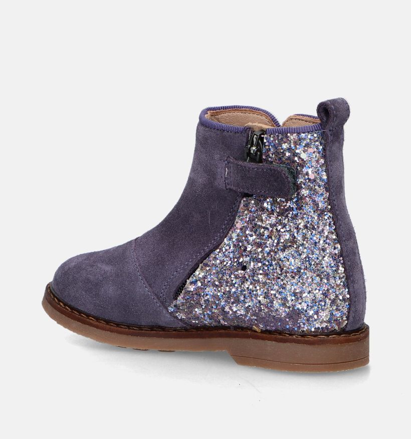 Pom d'Api Trip Back Paarse Hoge schoenen voor meisjes (347831)