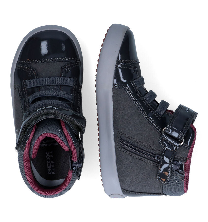 Geox Gisli Blauwe Babyschoentjes in kunstleer (312548)