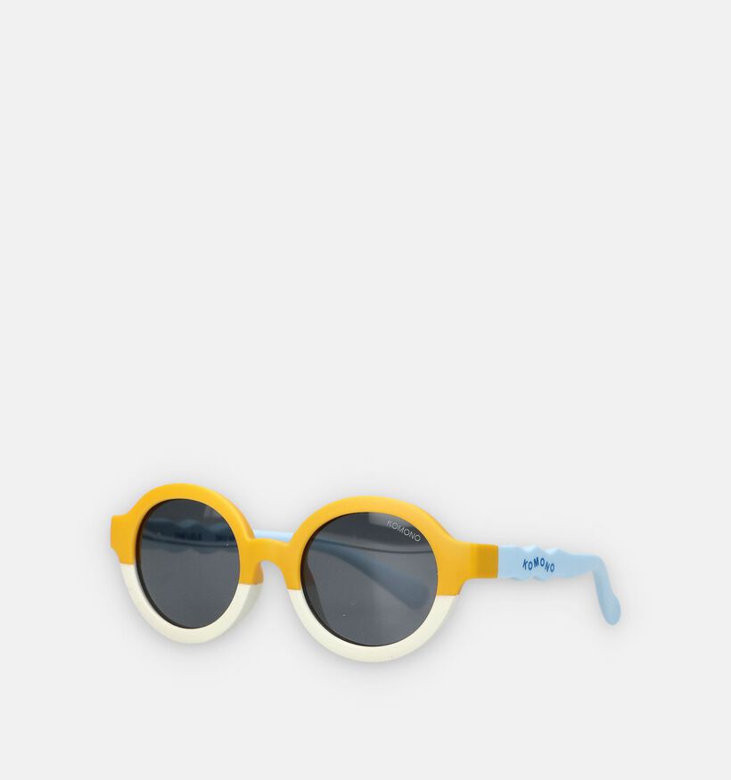 Komono Lele Lemon Triplets Lunettes de soleil en Jaune/Beige pour filles, gar&ccedil;ons (371545)