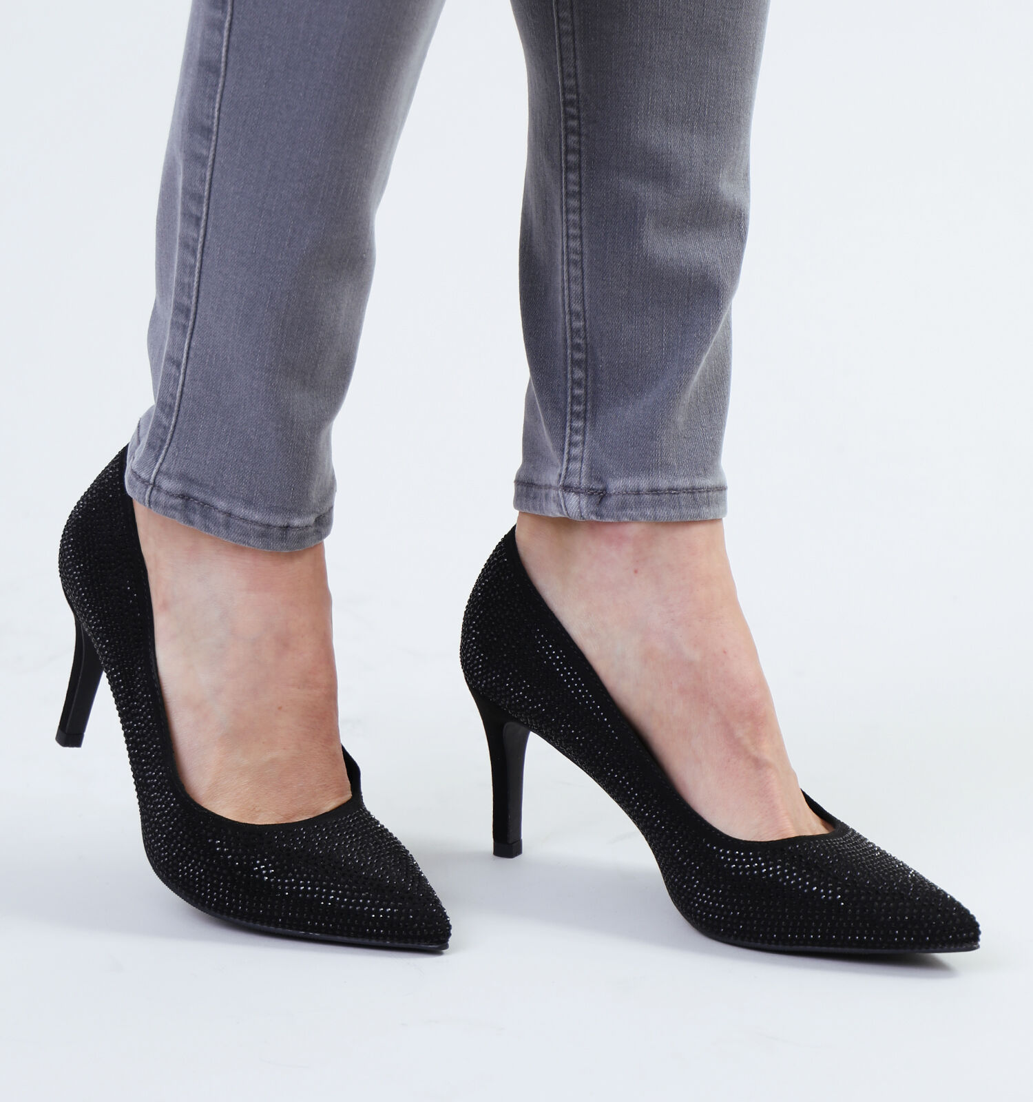 Zwarte shop pumps dames