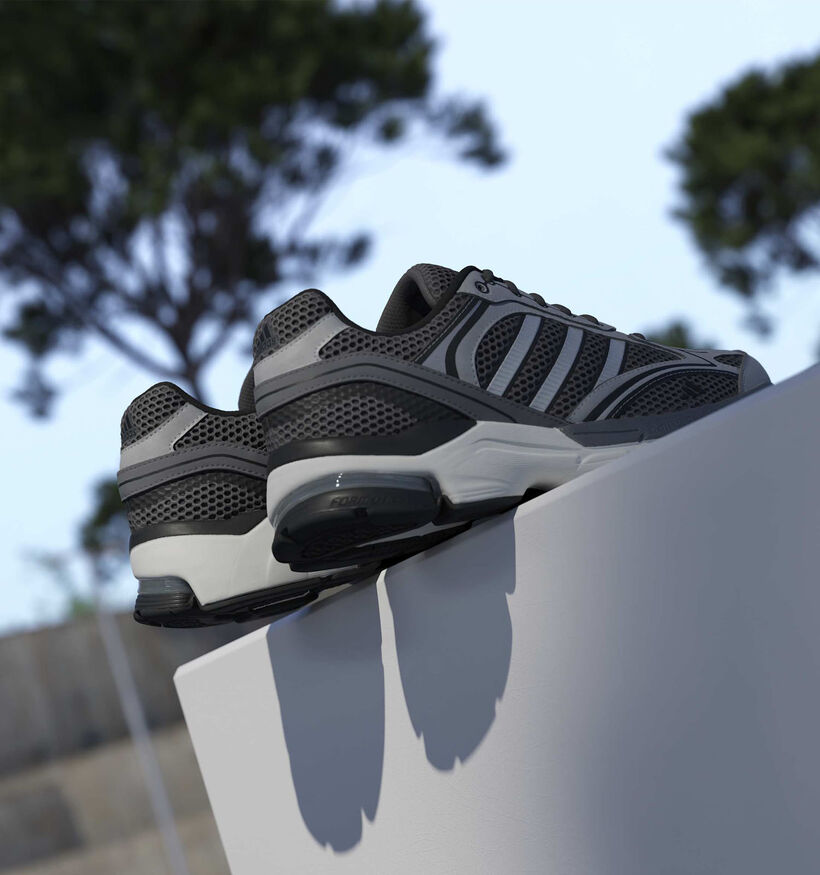 adidas Spiritain 2000 Baskets basses en Noir/Argent pour hommes (372952) - pour semelles orthop&eacute;diques