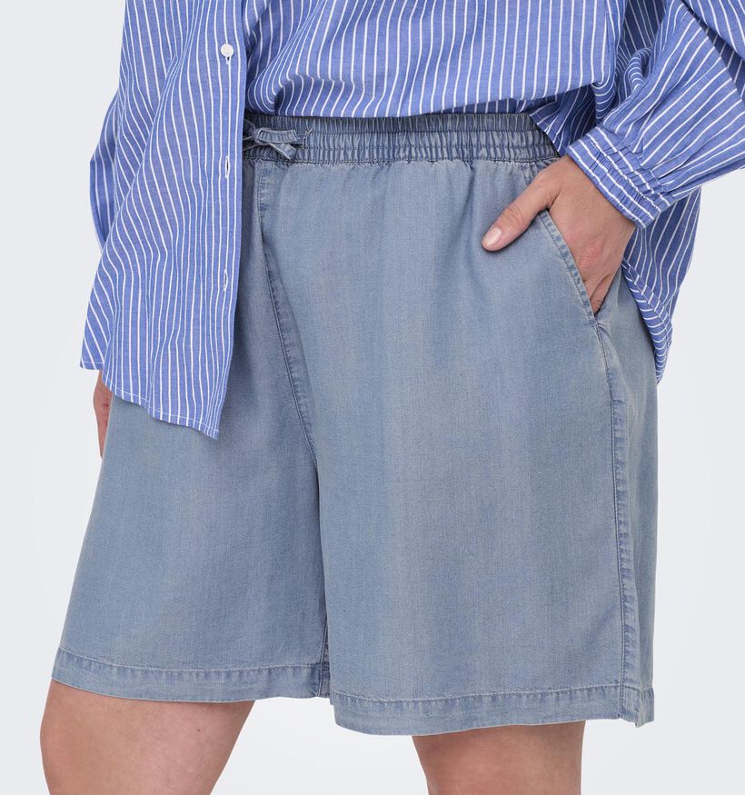 ONLY Carmakoma Pema Life Blauwe Short voor dames (374876)