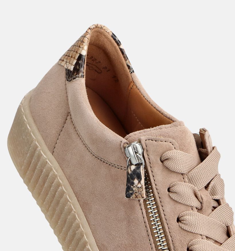 Gabor Baskets en Beige pour femmes (368358) - pour semelles orthopédiques