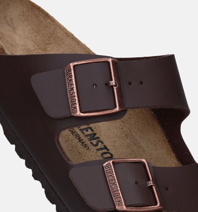 Birkenstock Arizona Bruine Slippers voor jongens, meisjes (341538)