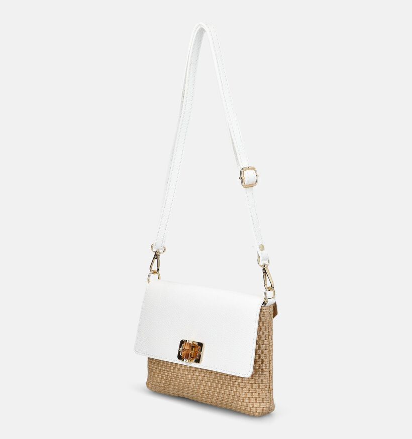 Via Limone Witte Crossbody Tas voor dames (376383)