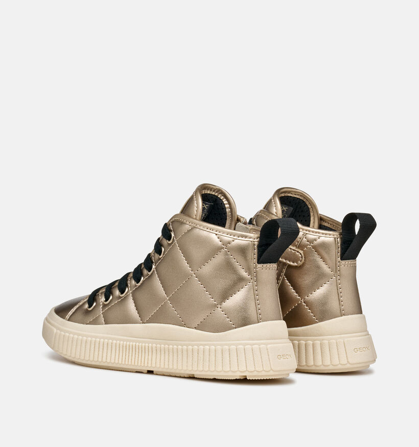 Geox Laquinny Gouden Schoenen met Veter en Rits voor meisjes (376257) - geschikt voor steunzolen