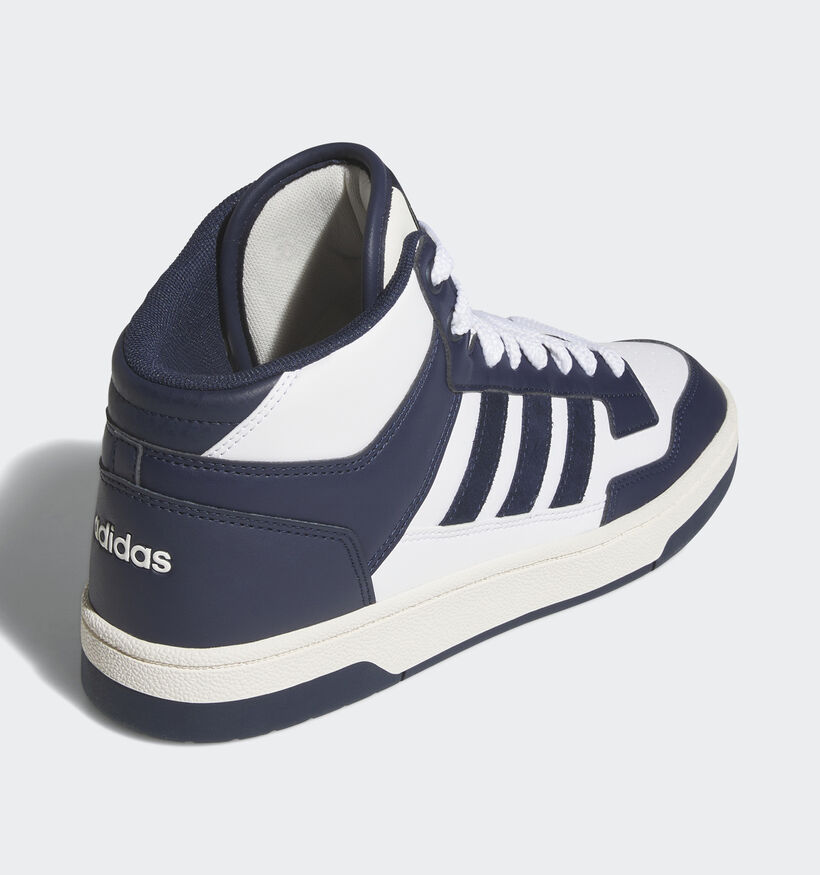 adidas Rapid Court Mid Baskets montantes en Bleu foncé pour hommes (357283) - pour semelles orthopédiques