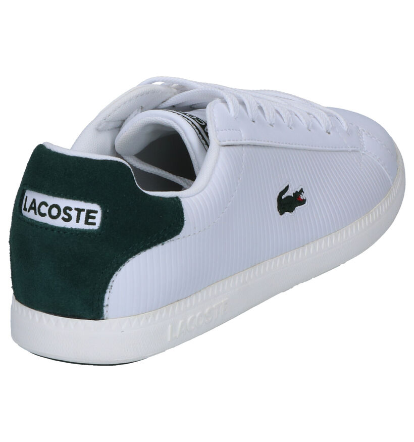 Lacoste Graduate Sneakers Wit in leer (253445)