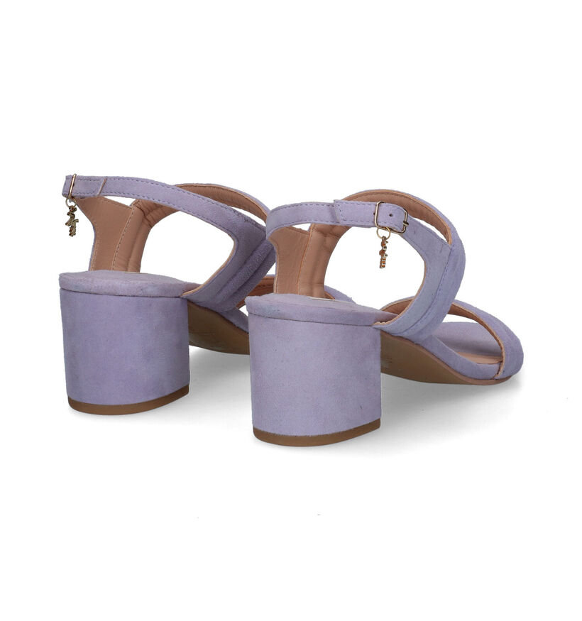 Mexx Josephine Lila Sandalen in daim (303521)