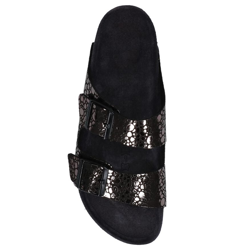 Birkenstock Arizona Zwarte Slippers voor dames (294826)