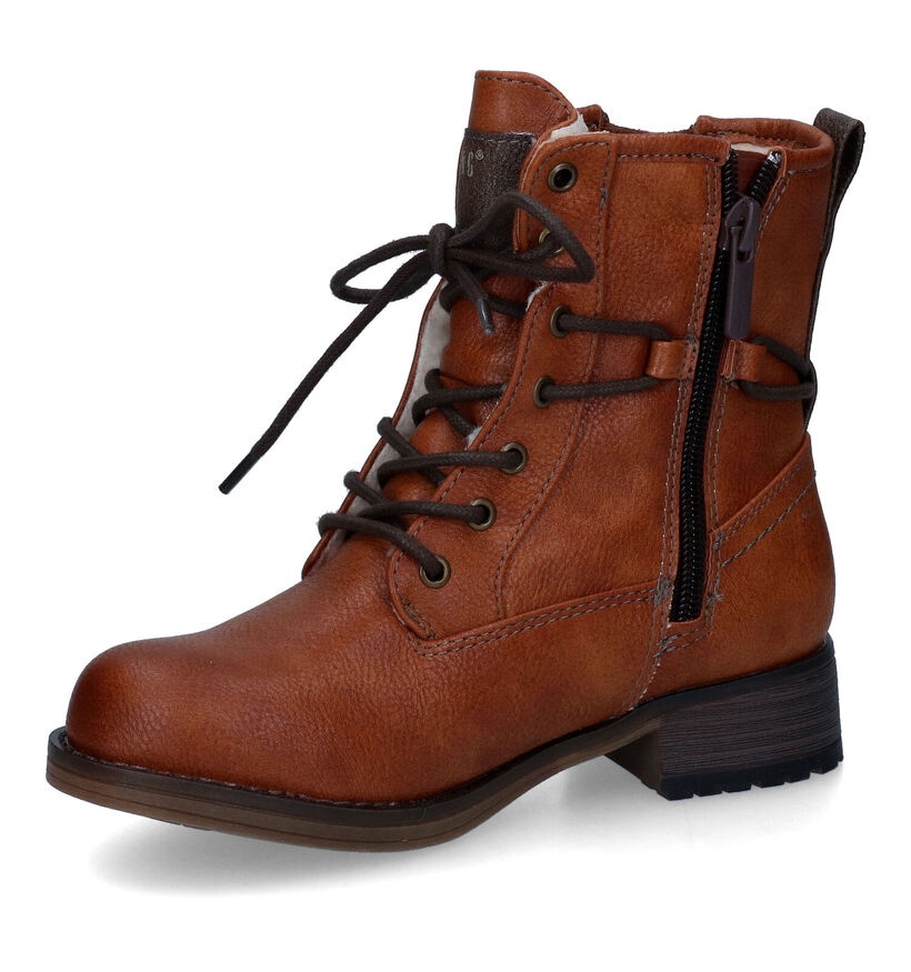 Mustang Cognac Boots voor meisjes (313981)