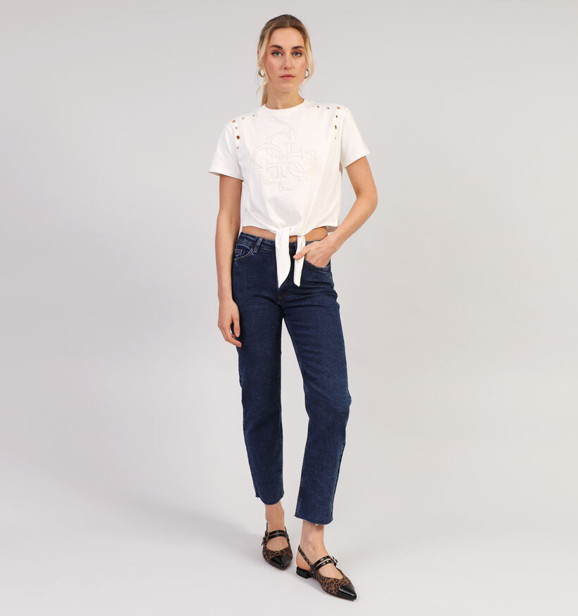 JDY Lullu Blauwe Straight leg jeans L32 voor dames (351376)