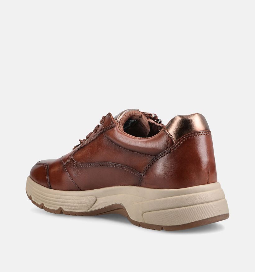 Tamaris Comfort Cognac Sneakers voor dames (376309) - geschikt voor steunzolen