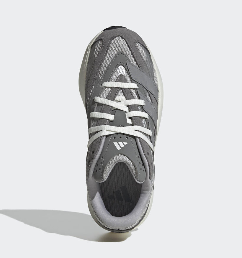 adidas LIGHTBLAZE Baskets basses en Gris pour garçons, filles (359674) - pour semelles orthopédiques