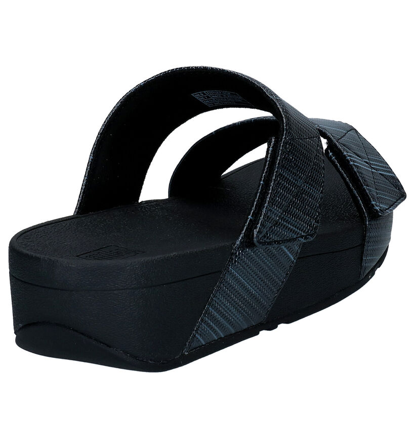 FitFlop Mina Nu-pieds en Noir en simili cuir (286112)