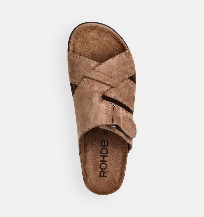 Rohde Nu-pieds casual en Brun pour hommes (370984)