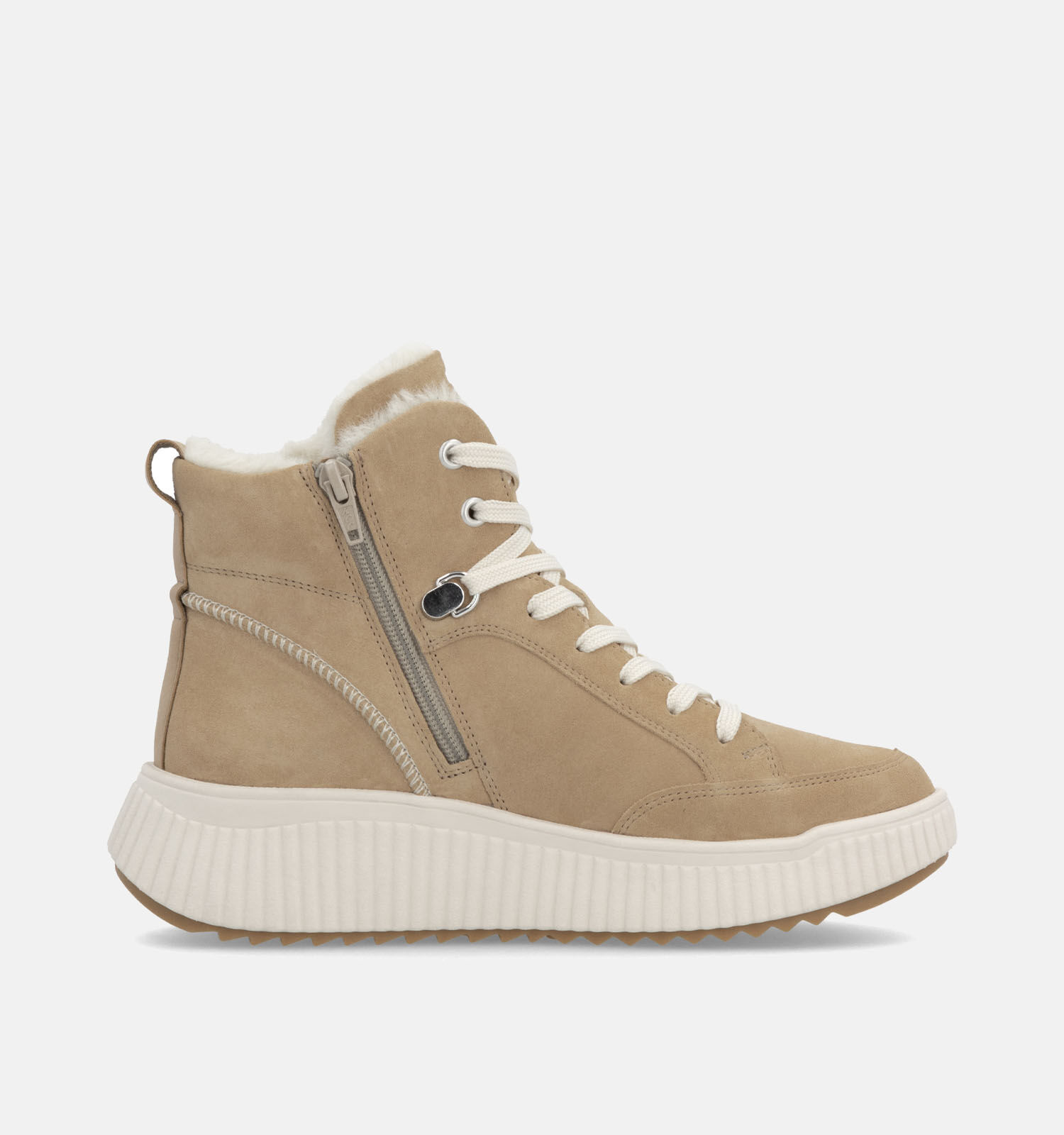 Rieker R Evolution Beige Hoge sneakers Dames Sneakers Online op TORFS.BE